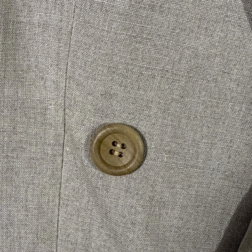 Hugo Boss Jacket Mens Size 42 Chest 100% Solbiati Linen Sand Double Breasted